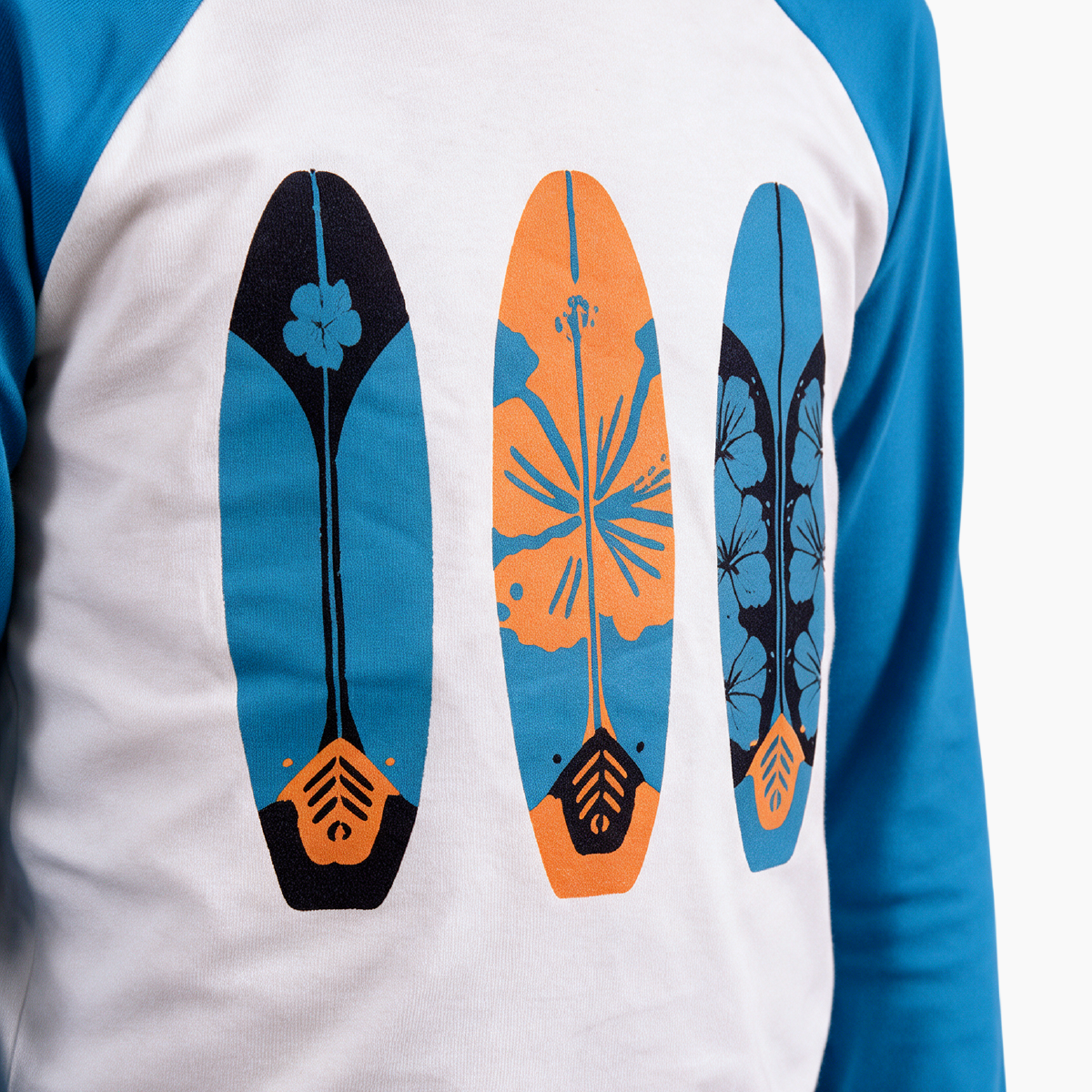 Conjunto de Pijama, Camiseta Manga Larga Infantil con Estampado de Tablas de Surf y Mono - Image 2